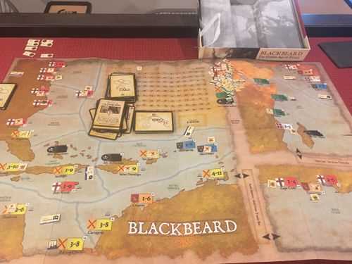Blackbeard Board Game: An Adventure in Strategy and Tactics - Unleash Your Inner Pirate!