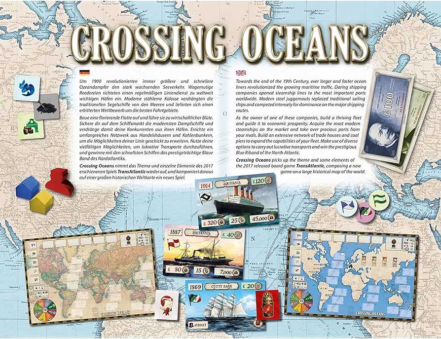Crossing Oceans: Embark on an Exciting Strategy Board Game Adventure