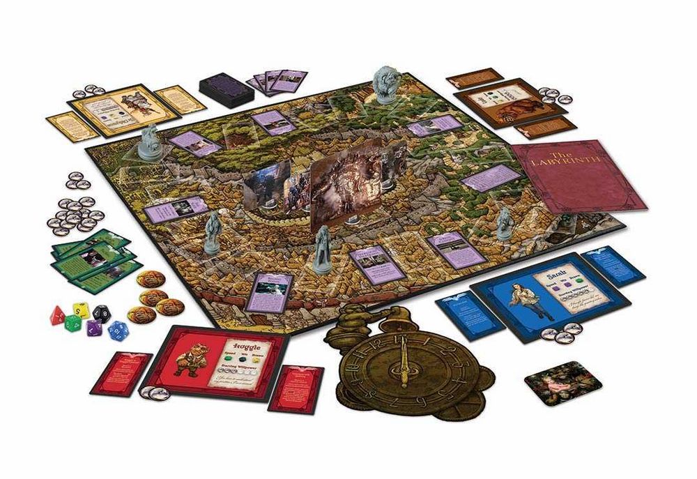 Experience the Magic of Jim Henson's Labyrinth Board Game: A Tabletop Puppetry Fantasy Adventure