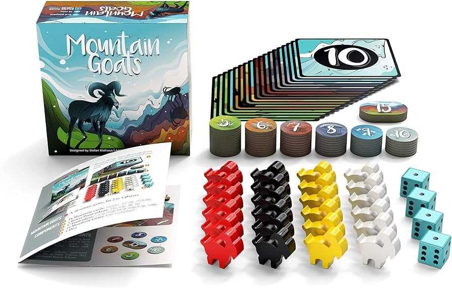 Experience the Thrill of Mountain Goats Board Game - A Tabletop Entertainment Adventure
