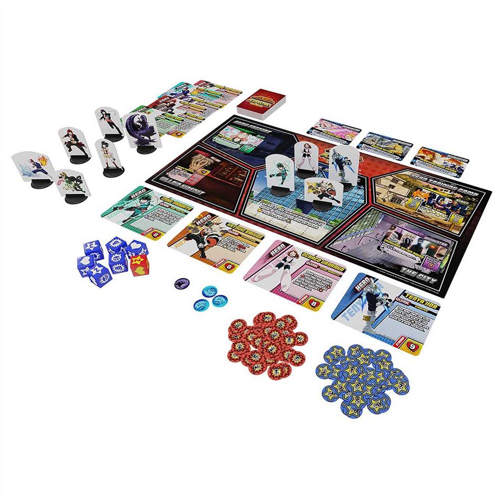 Experience the Thrilling Strategy-Based Anime Adventure with My Hero Academia Board Game