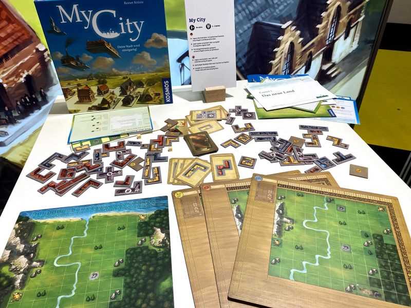 Experience the Thrilling Urban Metropolis of My City Board Game