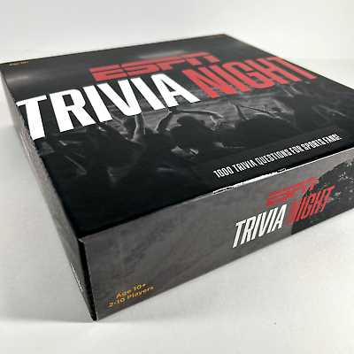 Experience the Ultimate Entertainment with ESPN Trivia Night Board Game for Sports Fans