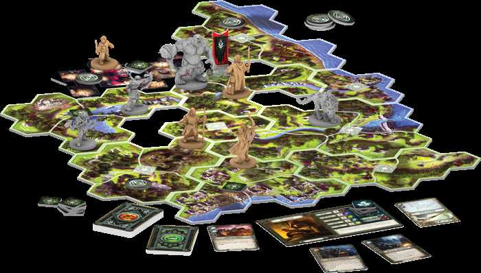 Explore Middle Earth with the Lord of the Rings Board Game Journeys in Middle Earth