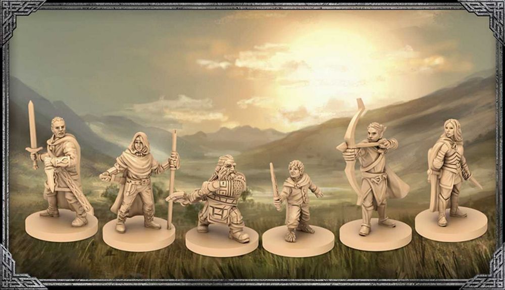 Explore Middle Earth with the Lord of the Rings Board Game Journeys in Middle Earth