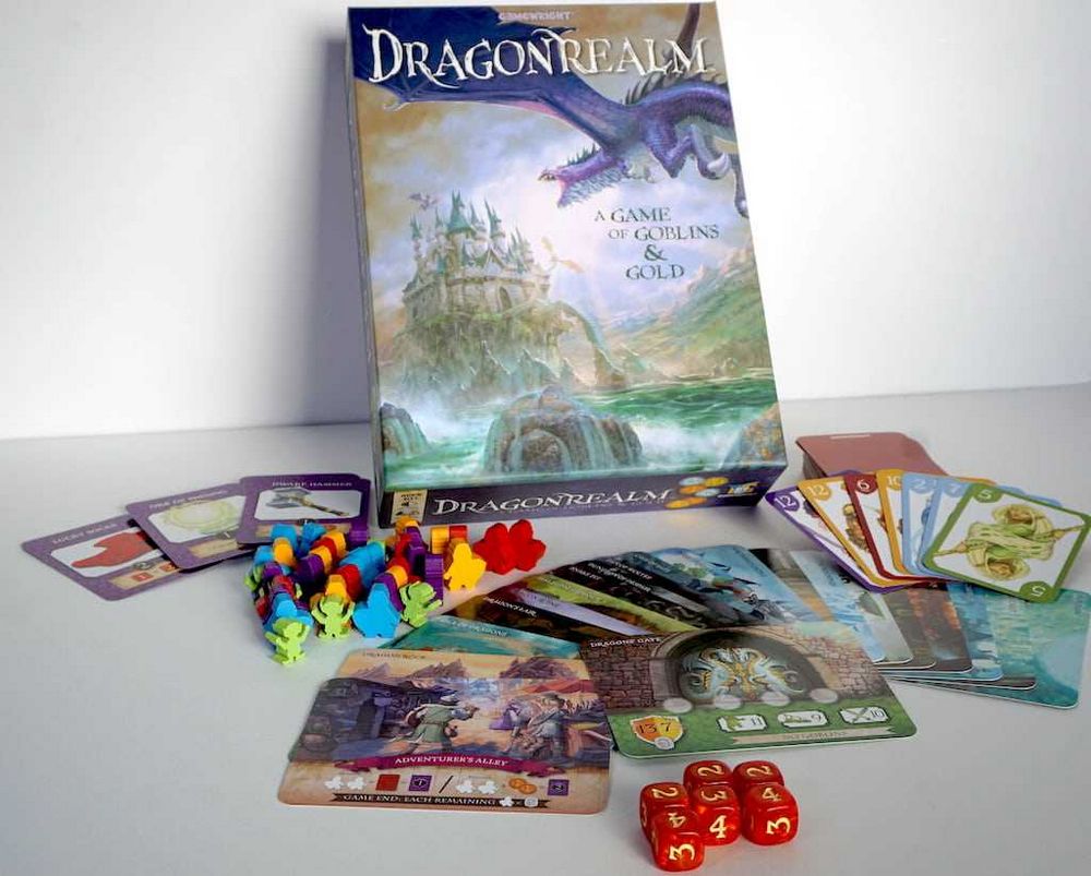 Explore the Dragonrealm Board Game: A Fantasy Tabletop Adventure