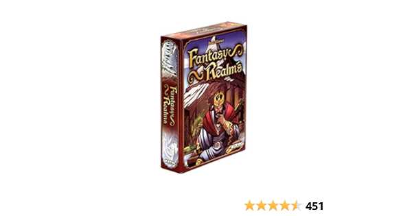 Fantasy Realms Board Game: A World of Imaginary Entertainment