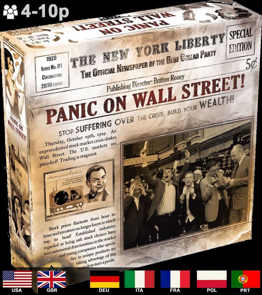 Experience the Thrills of Wall Street with Panic on Wall Street Board Game