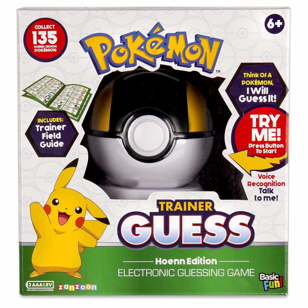 Guess That Pokemon Board Game: A Fun and Interactive Toy for Pokemon Fans