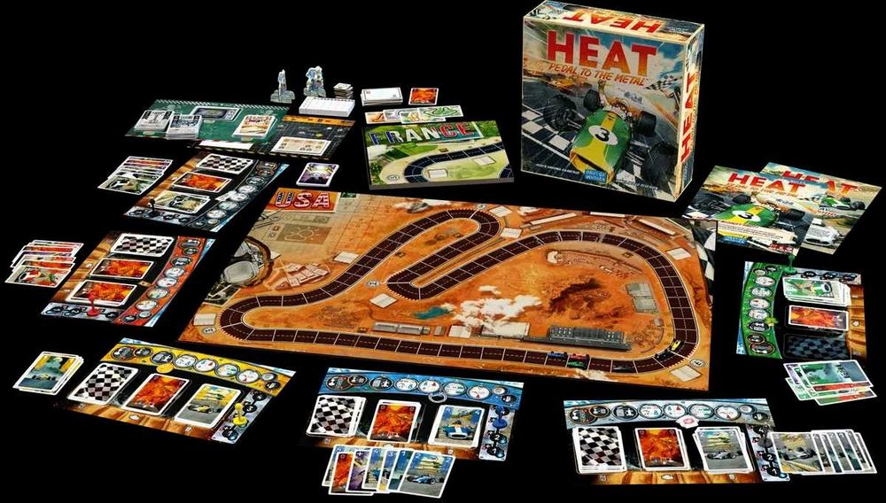 Heat Pedal to the Metal Board Game Release Date - Get Ready for the Ultimate Racing Experience!