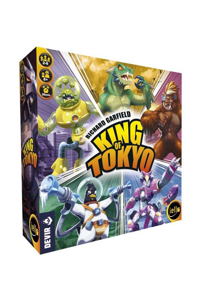 King of Tokyo Monsters: A Thrilling Battle Game for Strategy Lovers