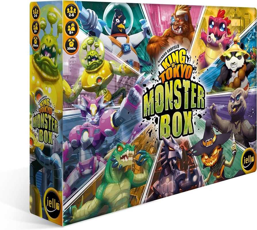 King of Tokyo Monsters: A Thrilling Battle Game for Strategy Lovers