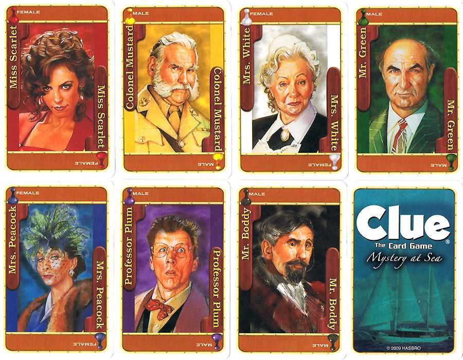 Meet the Memorable Characters from the Board Game Clue Meet the Memorable Characters from the Board Game Clue