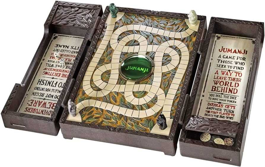 Jumanji Board Game: A Wood-Crafted Adventure | Buy Now and Experience the Thrills!