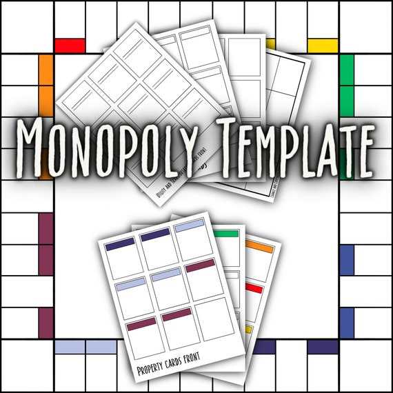 Printable Monopoly Board Game: Fun for the Whole Family!