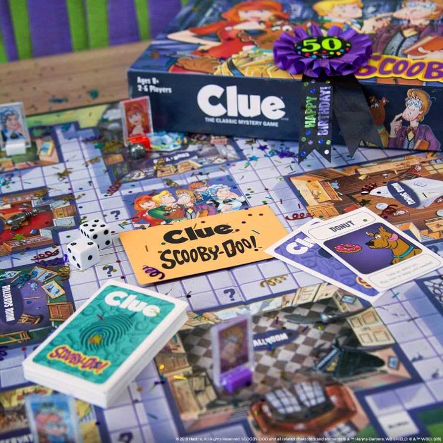 Pezzi Di Ricambio Per Gioco Da Tavolo Scooby Doo Clue (Parker Brothers, 1999) – Scegli Il Tuo Pezzo