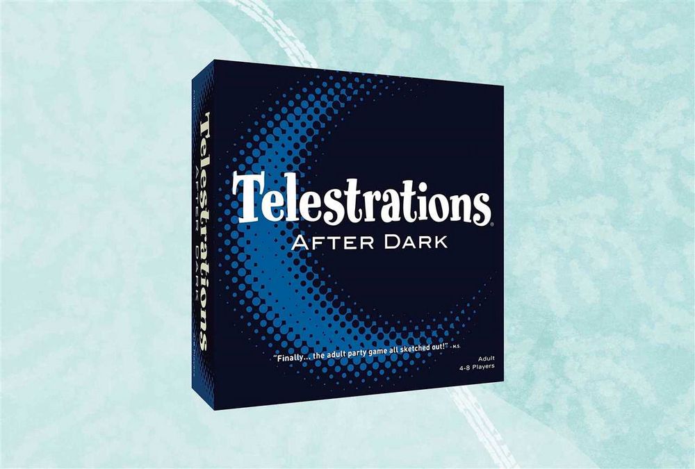 Telestrations After Dark: A Fun and Hilarious Adult Drawing Game for Game Night