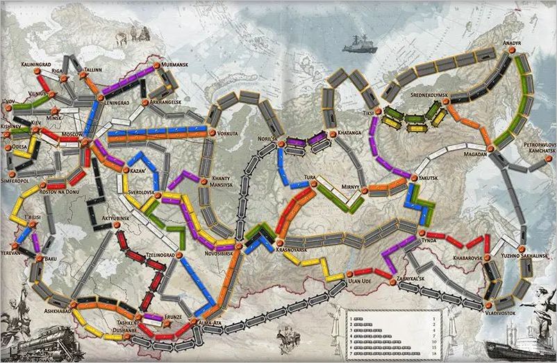 How to play Ticket to Ride USSR Official Rules UltraFoodMess