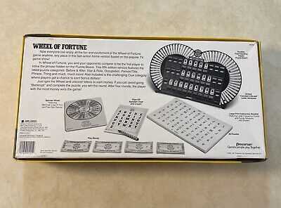 5 Wheel of Fortune Board Game - A Vintage Entertainment Experience