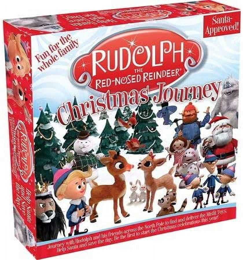 Aquarius Rudolph the Red-Nosed Reindeer Board Game - A Fun Holiday Activity for the Whole Family