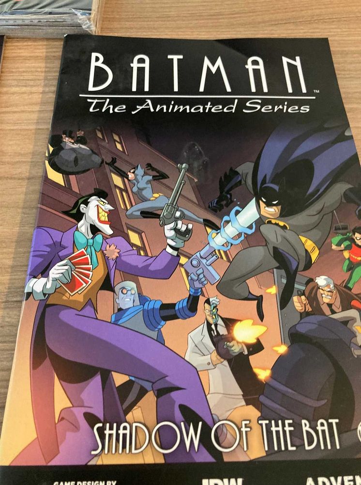 Batman The Animated Series Board Game - An Exciting Adventure | Get Ready to Join Batman on a Thrilling Gaming Experience