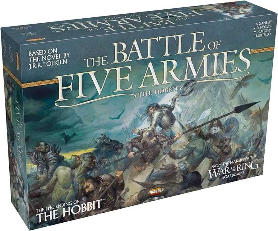 Battle of Five Armies Board Game - A Strategic Fantasy Warfare Experience