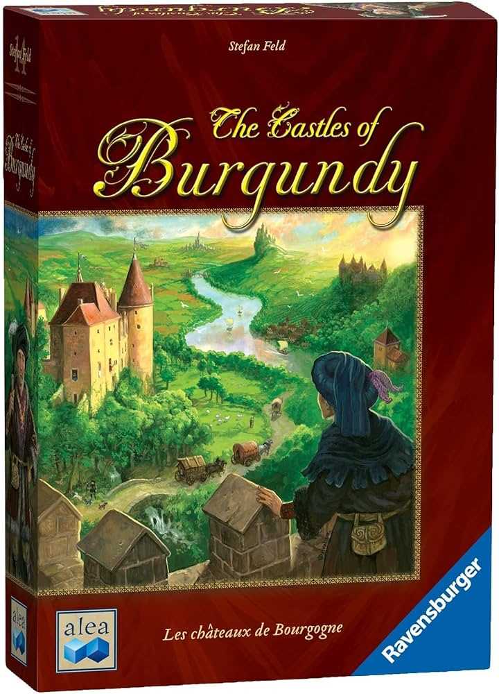 Board Game Castles of Burgundy: A Strategic Game of Building and Planning