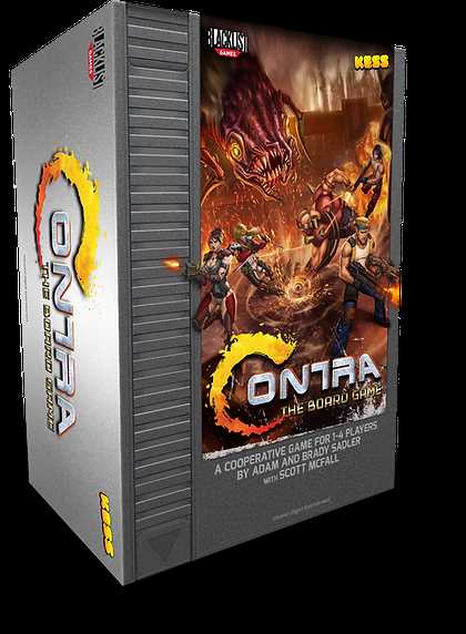 Contra Board Game: A Strategy-Filled Interactive Tabletop Experience