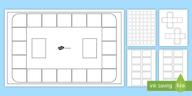Editable Board Game Template: Create an Interactive and Customizable Game