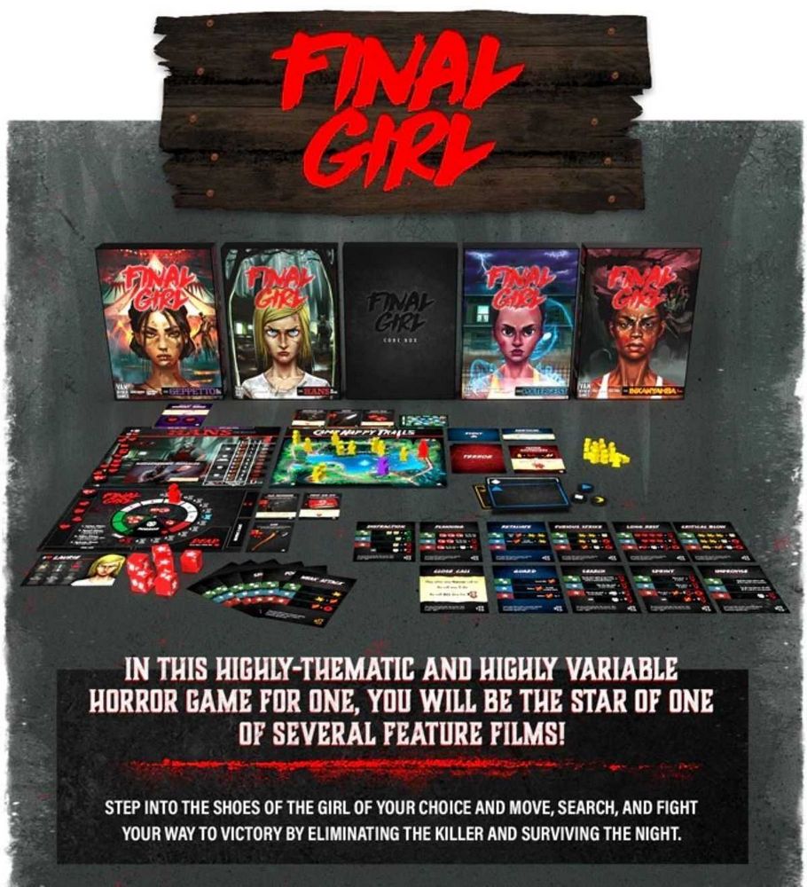 Final Girl Board Game: A Strategy Game for Horror Fans