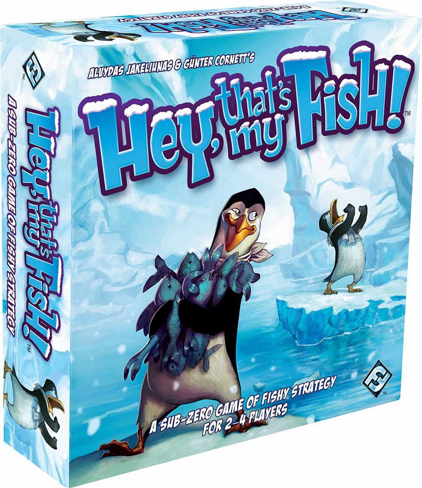 Hey That's My Fish Board Game: A Fun Strategy Game for the Whole Family