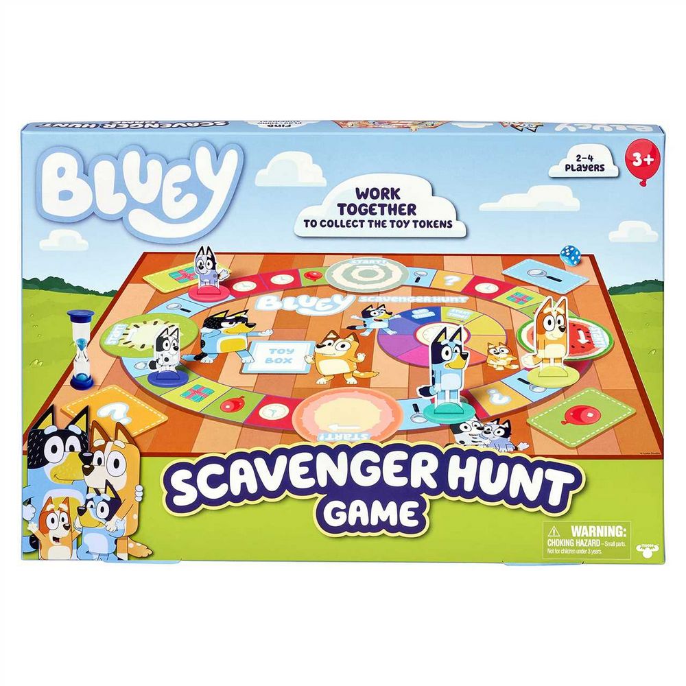 Discover the Fun of Bluey Board Game Scavenger Hunt | Get Ready for an Exciting Adventure!