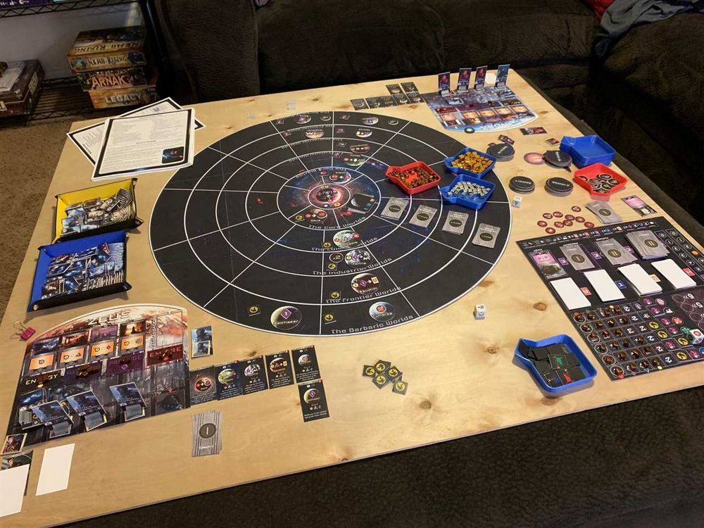 Discover the Excitement of Core Worlds Board Game | Get Ready for Epic Space Battles