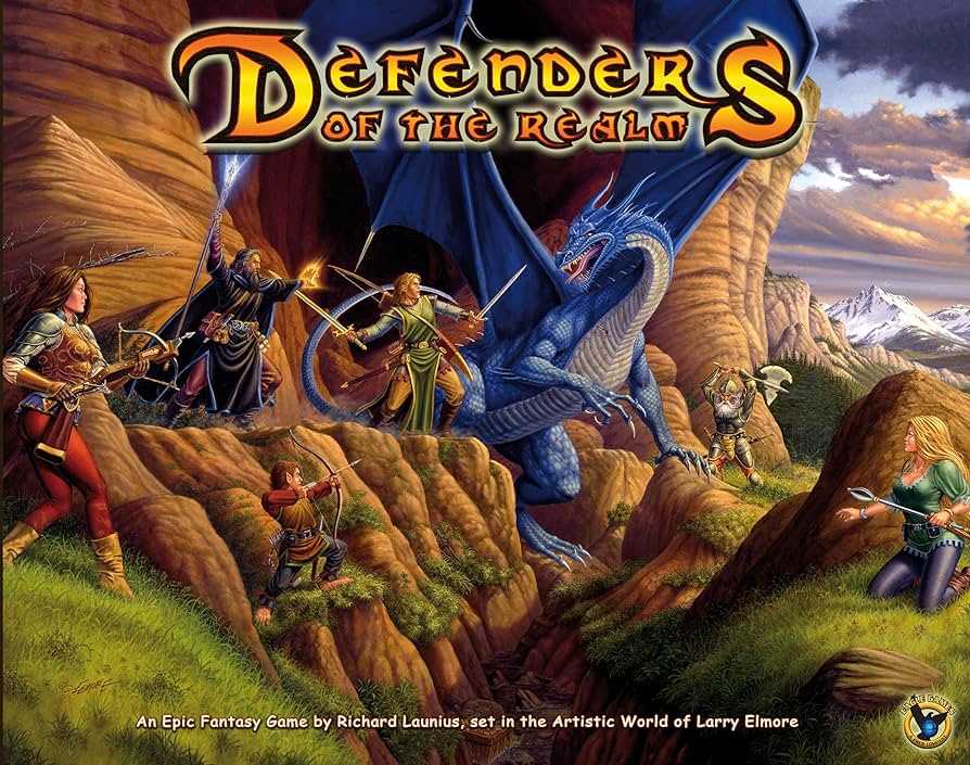 Defenders of the Realm Board Game: A Fantasy Tactical Multiplayer Experience