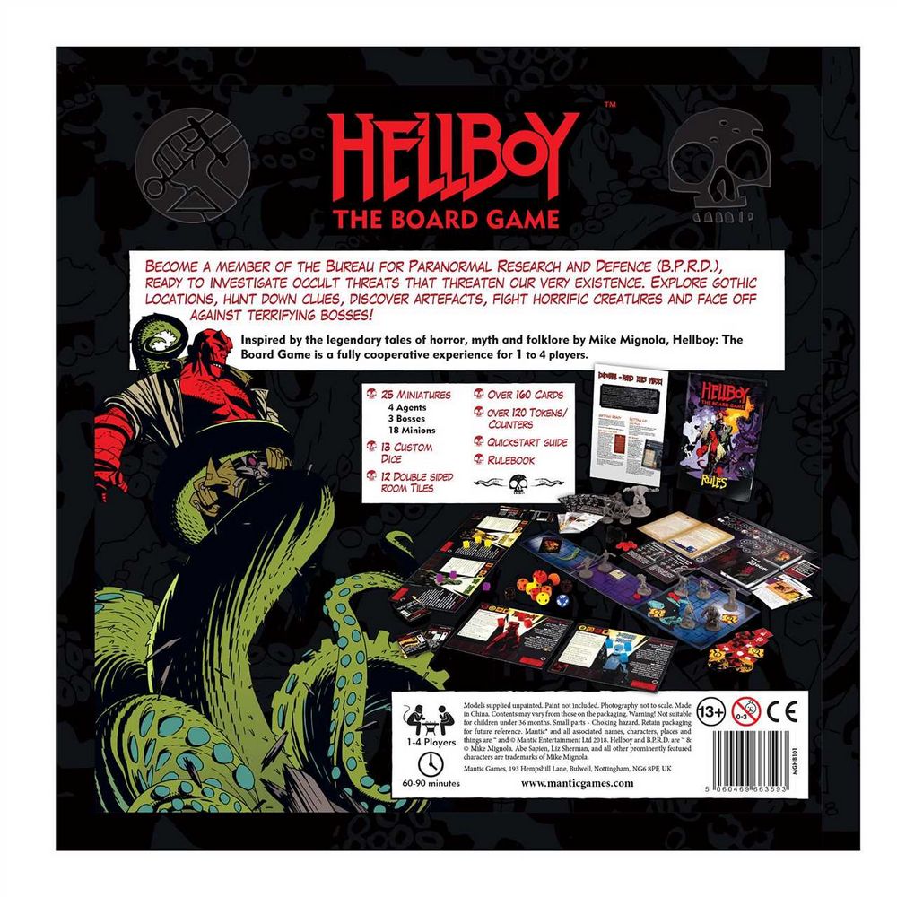 Hellboy Board Game: Embark on a Heroic Journey of Strategy and Fantasy