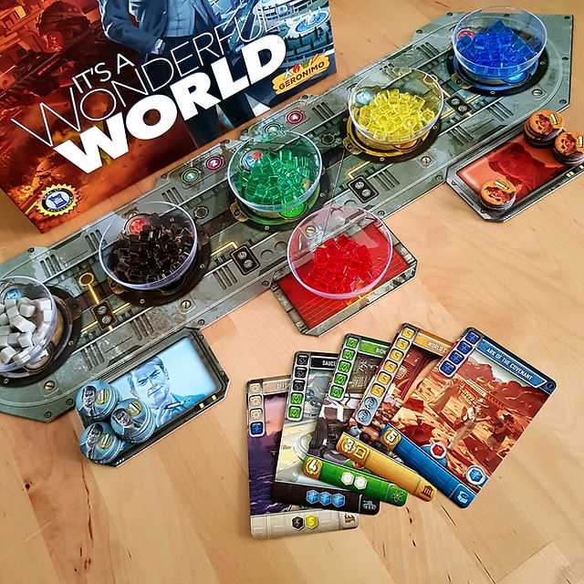 Discover the Magic of the "It's a Wonderful World" Board Game