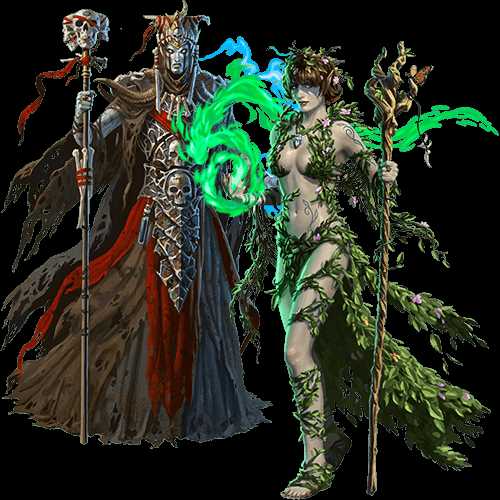 Druid vs Necromancer: An Epic Fantasy Battle