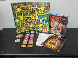Dungeon Board Game 1980: An Adventure in Vintage Role-Play - Explore the Classic Fantasy World