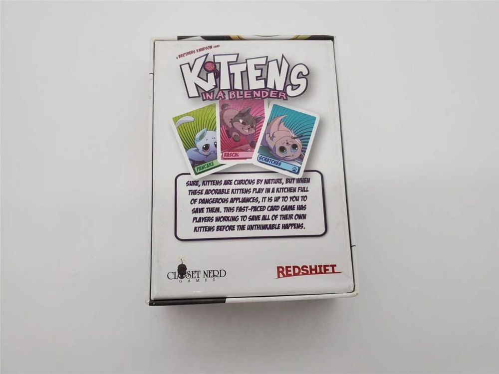 Kitten in a Blender: A Fun and Strategic Card Game - Get Ready for Some Feline-Fueled Fun ...