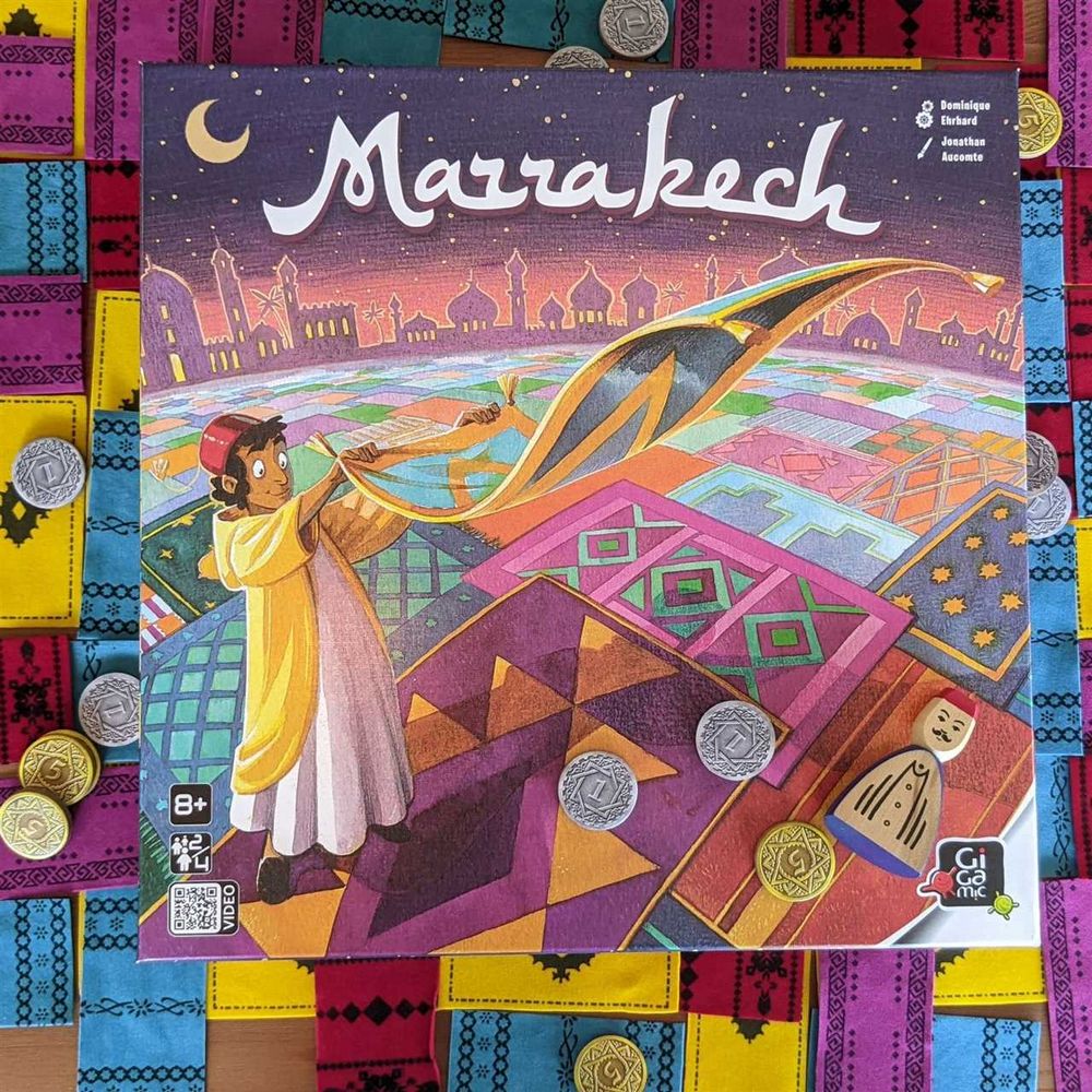 Marrakech Board Game: A Strategy Game Set in Morocco