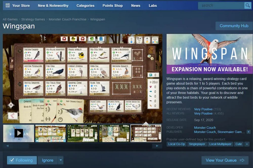Wingspan Board Game: A Comprehensive Manual and Strategy Guide