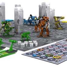 Experience Competitive Fun with GKR Heavy Hitters: A Sci-Fi Robot Battle Board Game