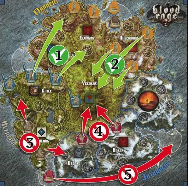 How to play Blood Rage Official Rules UltraFoodMess