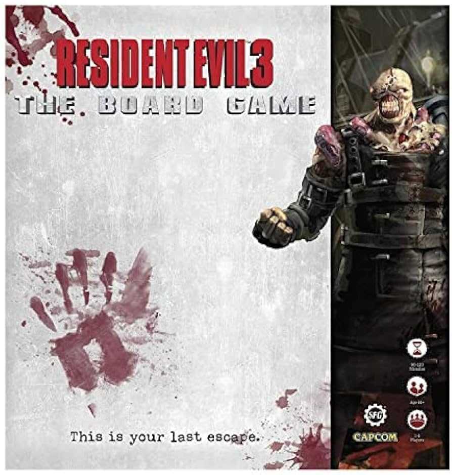 Resident Evil 3 Board Game: A Thrilling Survival Horror Experience