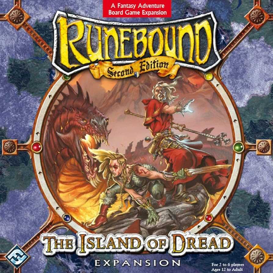 Runebound - A Fantasy Adventure Board Game: Unleash Your Imagination!