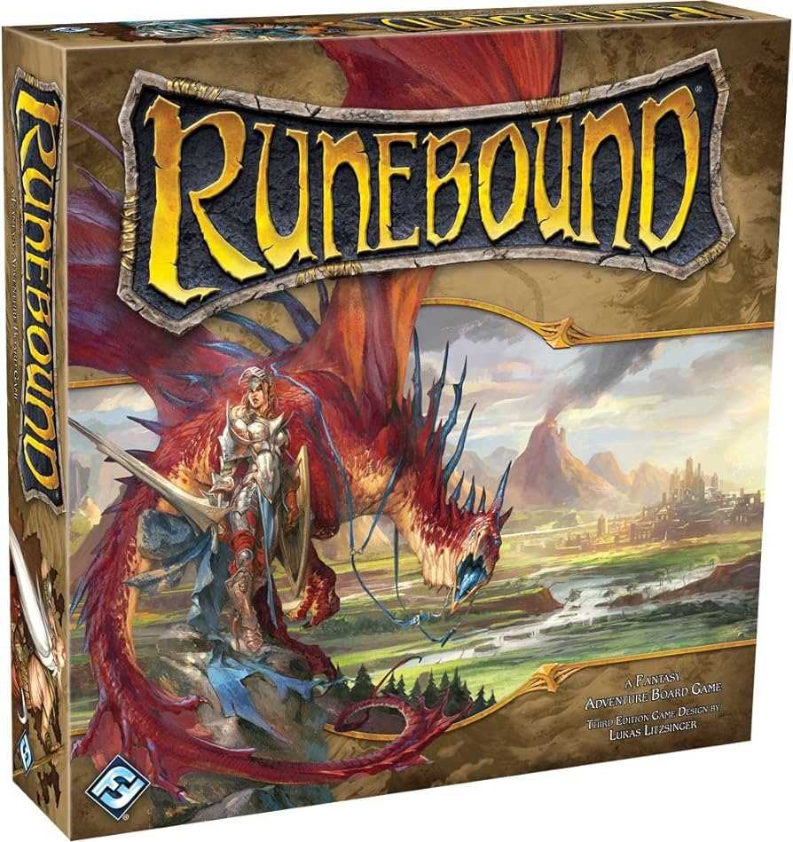 Runebound - A Fantasy Adventure Board Game: Unleash Your Imagination!