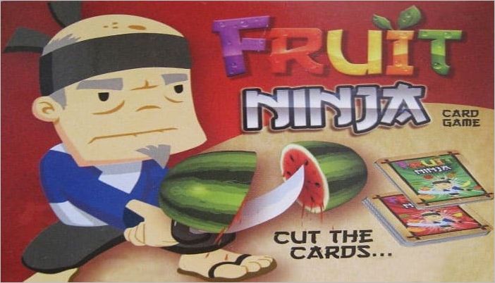 How to play Fruit Ninja Card Game Official Rules UltraFoodMess