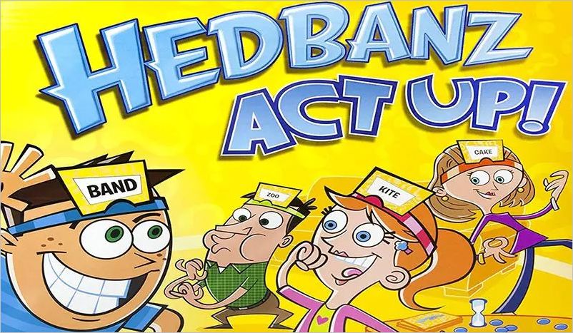 How to play Hedbanz Act Up Official Rules UltraFoodMess
