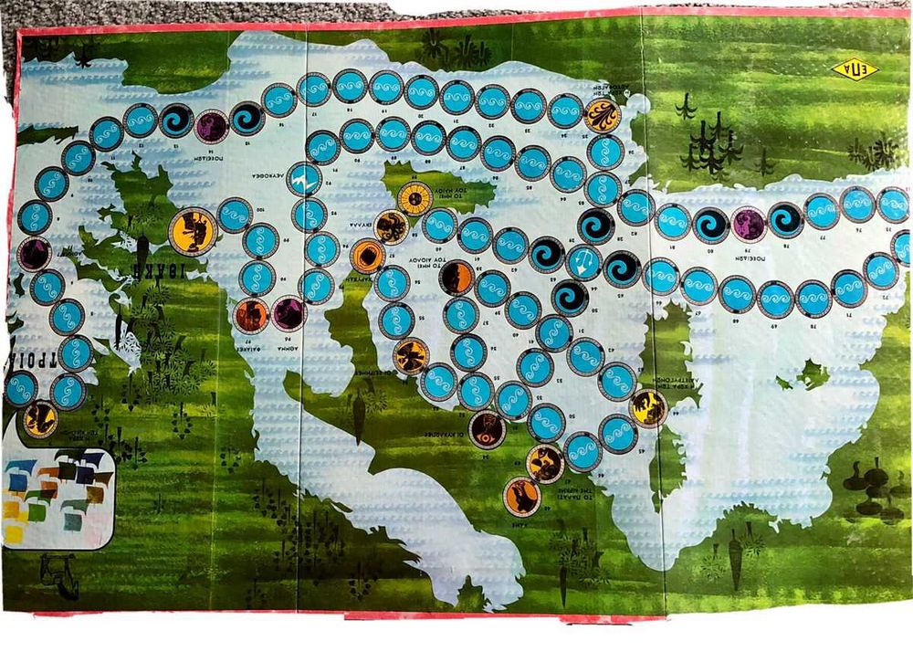 The Odyssey Game Board: An Interactive Adventure in Mythology