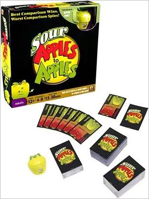How to play Sour Apples to Apples Official Rules UltraFoodMess